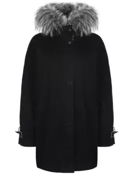 Парка с меховой отделкой