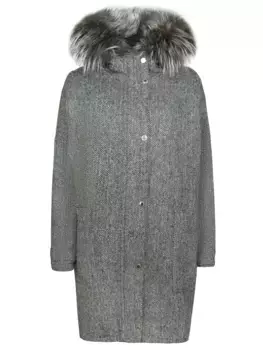 Парка с меховой отделкой