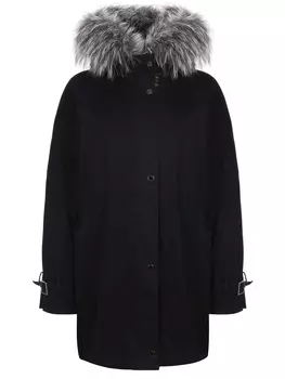Парка с меховой отделкой VIA CAPPELLA