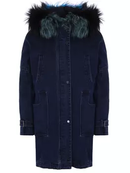 Парка с меховой отделкой VIA CAPPELLA