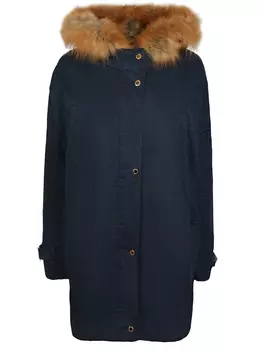 Парка с меховой отделкой
