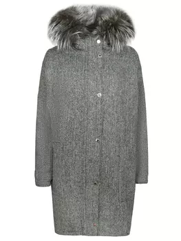 Парка с меховой отделкой VIA CAPPELLA