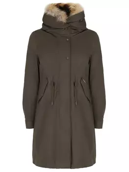 Парка с меховой отделкой WOOLRICH