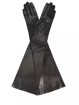 Перчатки кожаные ERMANNO SCERVINO