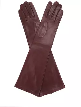 Перчатки кожаные удлиненные