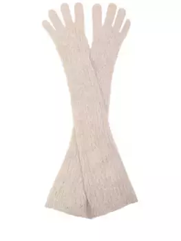 Перчатки с люрексом BRUNELLO CUCINELLI
