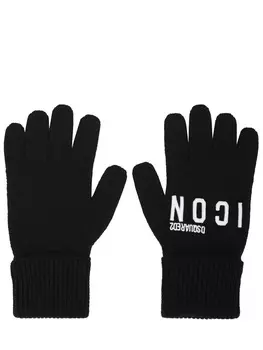 Перчатки шерстяные DSQUARED2