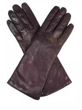 Перчатки удлиненные кожаные