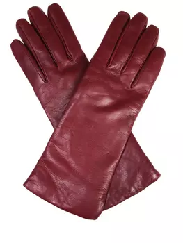 Перчатки удлиненные кожаные