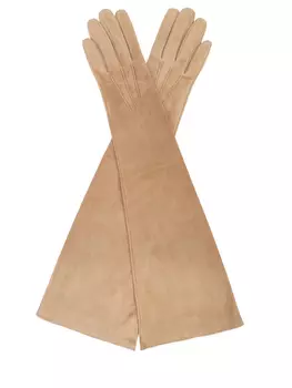 Перчатки замшевые ERMANNO SCERVINO