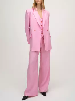 Пиджак двубортный льняной FASHION REBELS