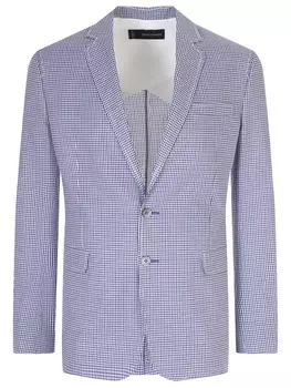 Пиджак хлопковый в клетку DSQUARED2