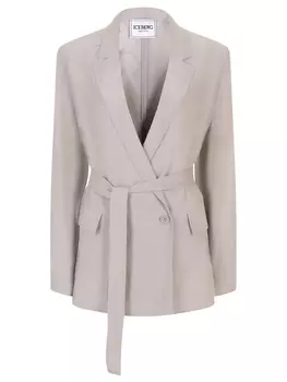Пиджак из ацетата и вискозы ICEBERG