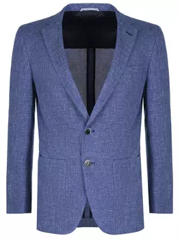 Пиджак из хлопка и льна