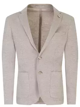 Пиджак из хлопка и льна