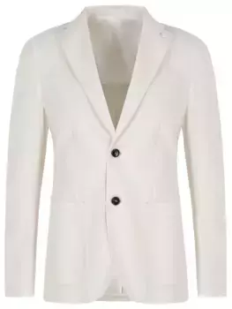 Пиджак из хлопка и льна