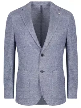 Пиджак из хлопка и льна L.B.M. 1911