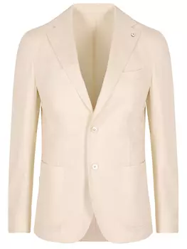 Пиджак из хлопка и льна L.B.M. 1911