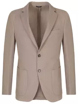 Пиджак из хлопка и льна LORO PIANA