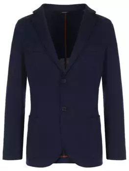 Пиджак из хлопка и шелка