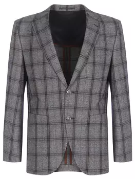 Пиджак из хлопка и шерсти