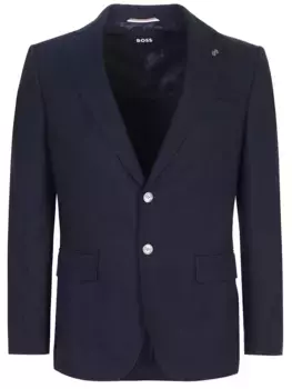 Пиджак из хлопка и шерсти