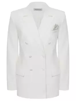 Пиджак из хлопка и вискозы