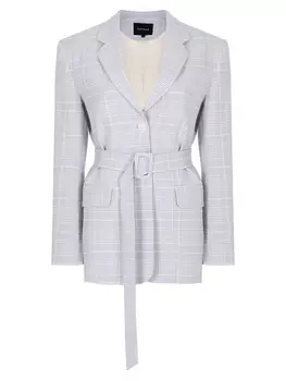 Пиджак из хлопка и вискозы SUROVAYA