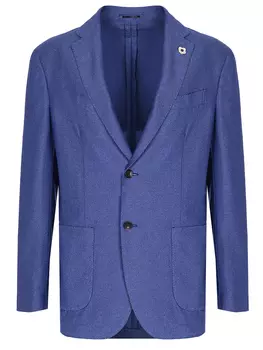 Пиджак из кашемира и шелка LARDINI
