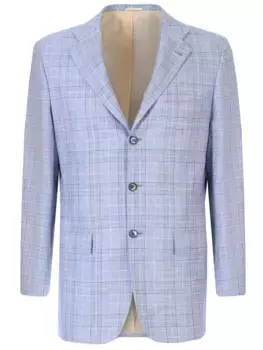Пиджак из кашемира в клетку