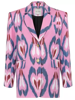 Пиджак из шелка и хлопка Flamma THE MAT