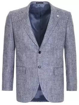 Пиджак из шелка и льна LUBIAM