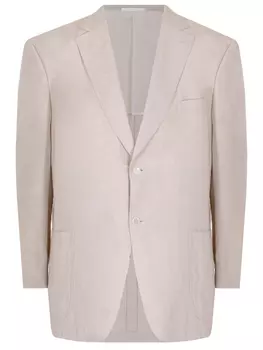 Пиджак из шелка и льна ZEGNA