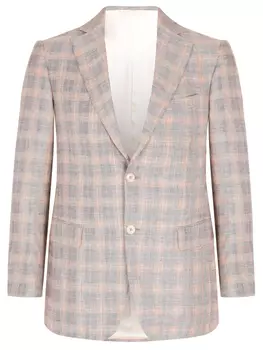 Пиджак из шелка и льна ZILLI