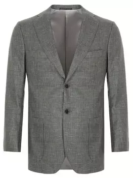 Пиджак из шелка и шерсти JOHNNY MANGLANI