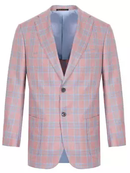 Пиджак из шелка и шерсти JOHNNY MANGLANI