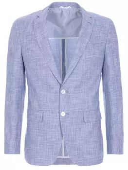 Пиджак из шерсти и льна