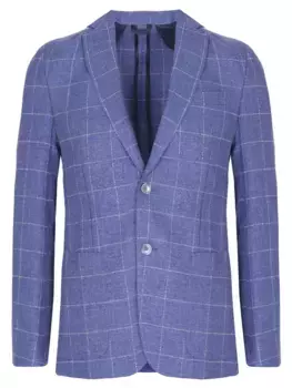 Пиджак из шерсти и льна