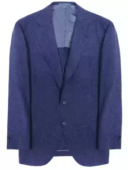 Пиджак из шерсти и льна