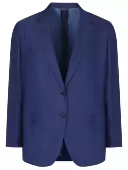 Пиджак из шерсти и льна