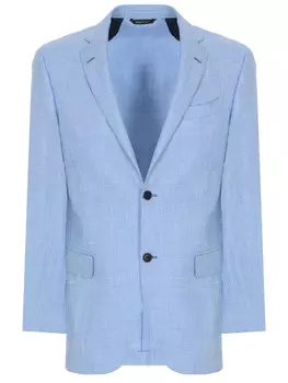 Пиджак из шерсти и льна TRIMFORTI