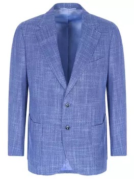 Пиджак из шерсти и шелка