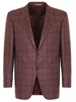 Пиджак из шерсти и шелка