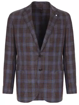 Пиджак из шерсти и шелка