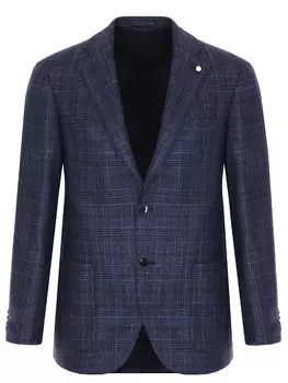 Пиджак из шерсти и шелка