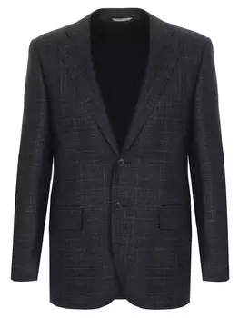 Пиджак из шерсти и шелка
