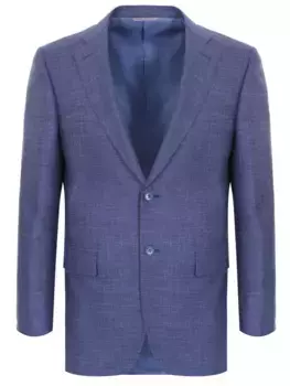 Пиджак из шерсти и шелка