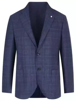 Пиджак из шерсти и шелка