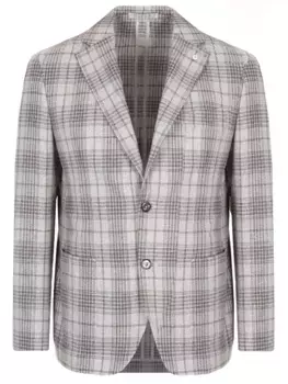 Пиджак из шерсти и шелка