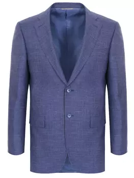 Пиджак из шерсти и шелка CANALI